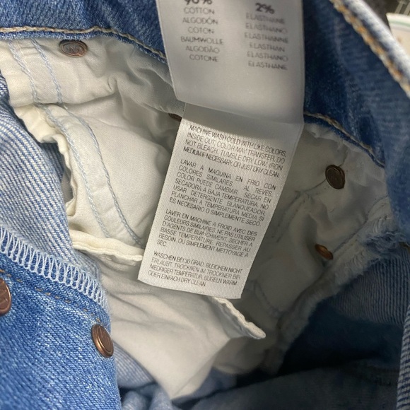 MOTHER STINGER FLOOD IN HIGH AS THE HEAVENS STRAIGHT SKINNY,HIGH RISE,BUTTON FLY - Picture 12 of 15